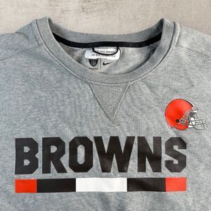 Nike Cleveland Browns Team Issued Sweatshirt Mens XXL NFL Equipment Training
